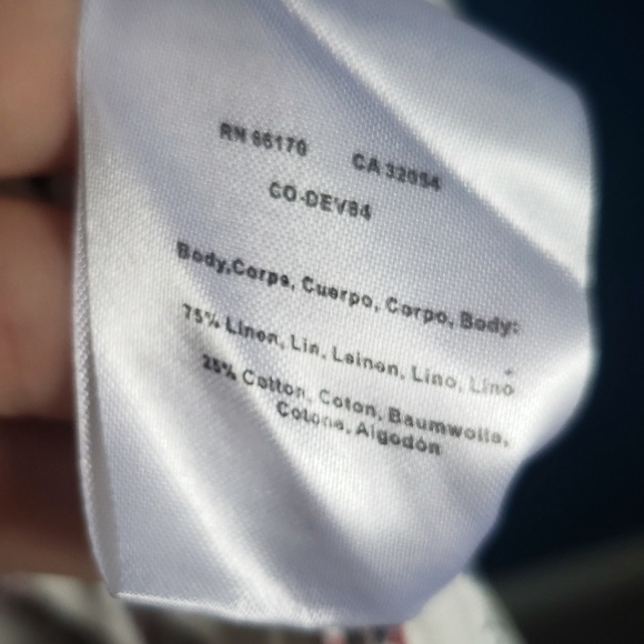 Chloe Oliver Anthropologie Dotted and Striped Top - Picture 5 of 6